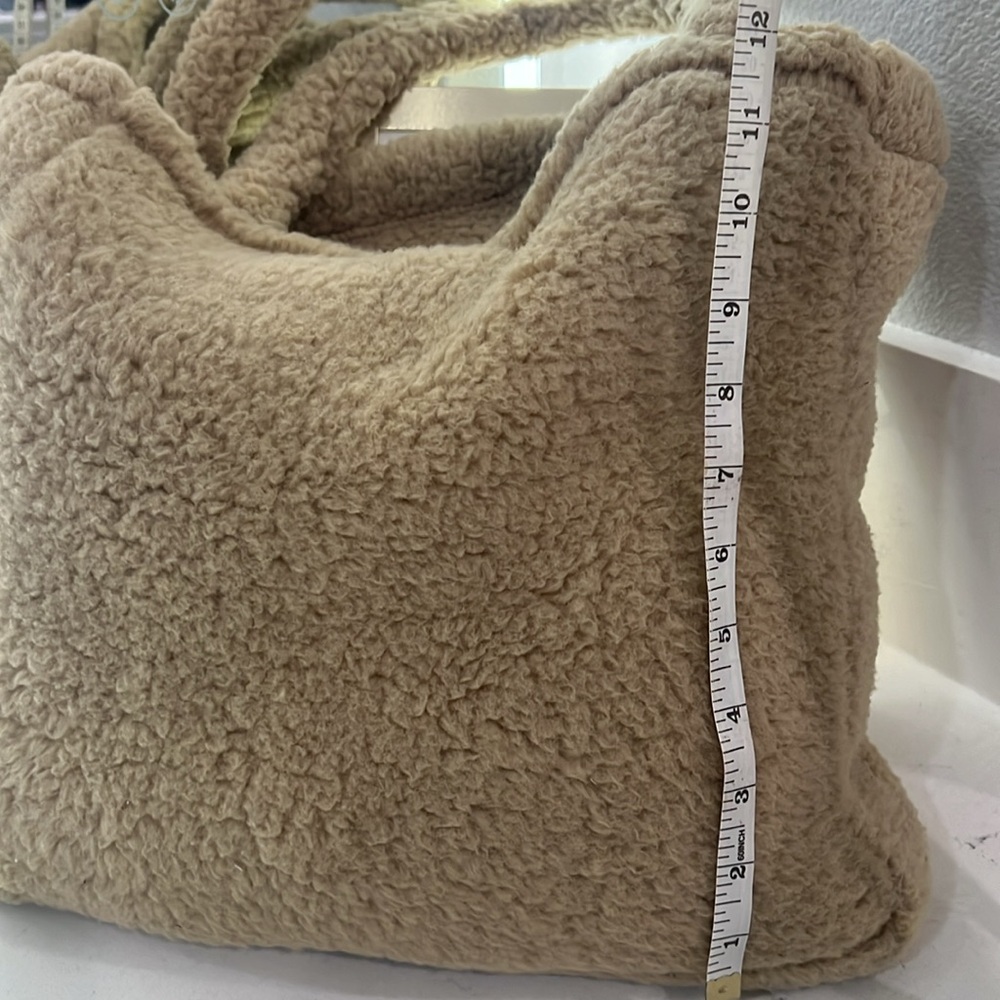 Fashion tote beige very soft - Picture 5 of 9